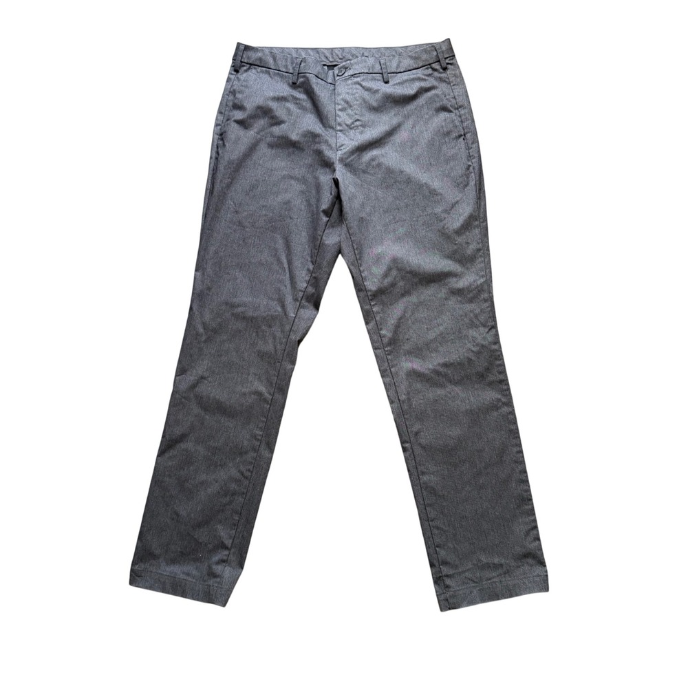 Uniqlo Men's Gray Slim-Fit Chino Pants, 36" x 34"